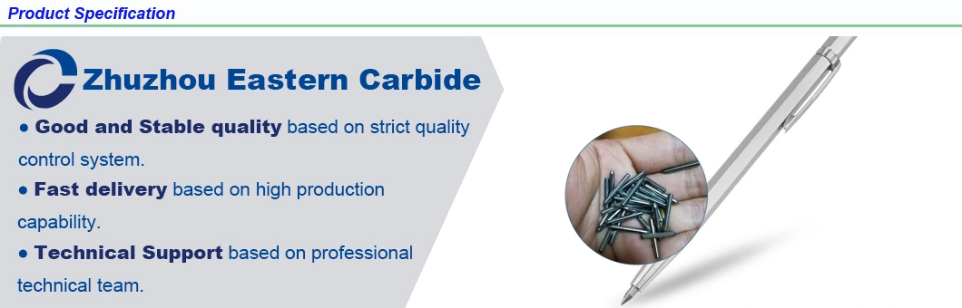 Tungsten Carbide Hard Alloy Needle with Excellent Endurance