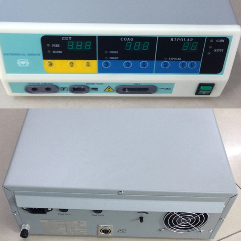 OEM 350W Electro Surgical Cautery Bipolar Radio Frequency Portable Diathermy Electrocautery Machine