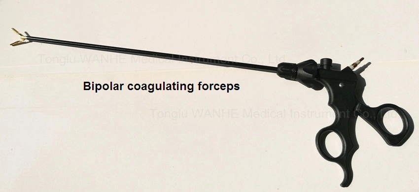 Laparoscopic Instruments Golden Bipolar Coagulating Forceps