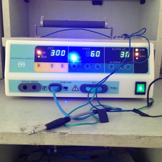 저렴한 가격 Esu 350W 투열요법 400V 전기 수술 장비 양극 절단 전기 소작기